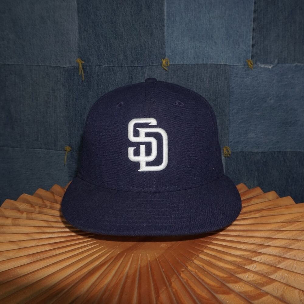 7 - Vintage Y2K Mlb Hats san diego padres embroidered new